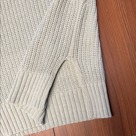 a new day Light Sage V-Neck Sleeveless Knit Sweater Vest - Picture 4 of 4